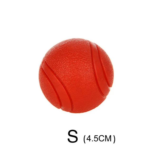 Pelota de Goma Maciza Irrompible para Perros — Resistente y Segura