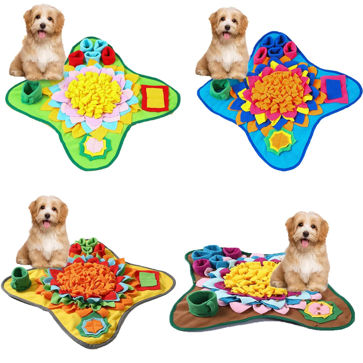 Alfombra Olfativa Snuffle Mat para Perros — Estimulación Mental y Anti-Estrés