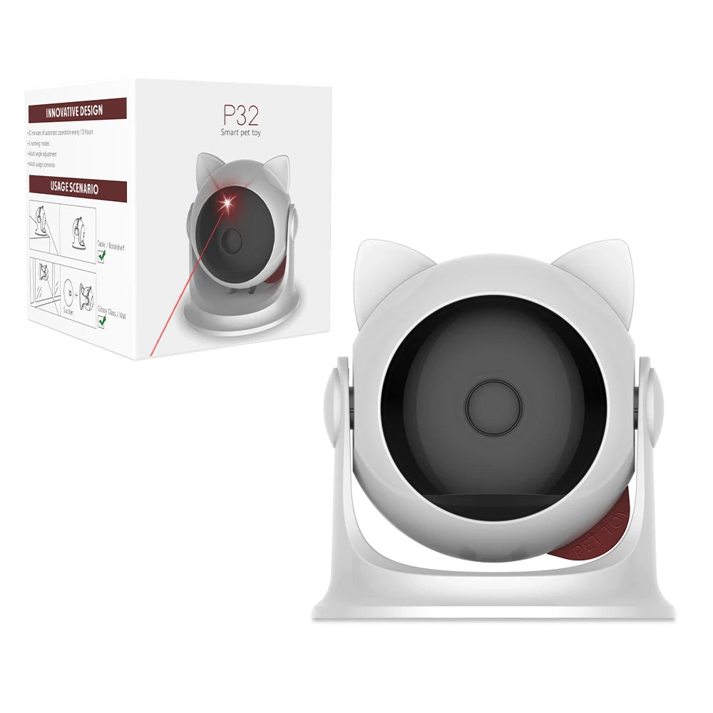 Pelota Dispensadora de Premios con Sonido para Gatos — Anti-Aburrimiento